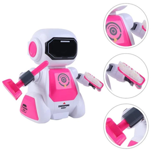 ربات اسباب بازی کنترلی نظافتچی صورتی SMART CLEANING ROBOT مدل T21B-2629_اسباب بازی